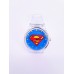 Прозрачные часы для детей с логотипом Superman